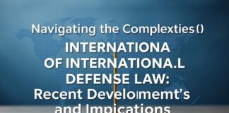 Navigating the Complexities of International Defense Law: Recent Developments and Implications Navigating the Complexities of International Defense Law: Recent Developments and Implications
