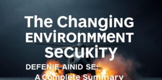 The Evolving Landscape of Defense and Security: A Comprehensive Overview The Changing Environment of Defense and Security: A Complete Summary