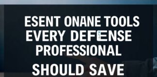 Essential Online Tools Every Defense Professional Should Bookmark Essential Online Tools Every Defense Professional Should Save