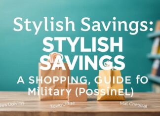 Stylish Savings: A Military-Friendly Shopping Guide Stylish Savings: A Shopping Guide for Military Personnel