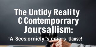 The Messy Truth About Modern Journalism: A Veteran Editor’s Rant The Untidy Reality of Contemporary Journalism: A Seasoned Editor's Outburst