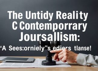 The Messy Truth About Modern Journalism: A Veteran Editor’s Rant The Untidy Reality of Contemporary Journalism: A Seasoned Editor's Outburst