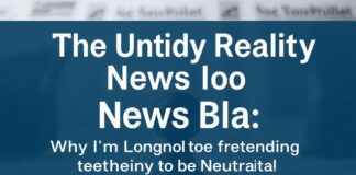 The Messy Truth About News Bias: Why I’m Done Pretending I’m Neutral The Untidy Reality of News Bias: Why I'm No Longer Pretending to Be Neutral