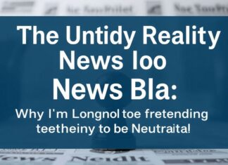 The Messy Truth About News Bias: Why I’m Done Pretending I’m Neutral The Untidy Reality of News Bias: Why I'm No Longer Pretending to Be Neutral
